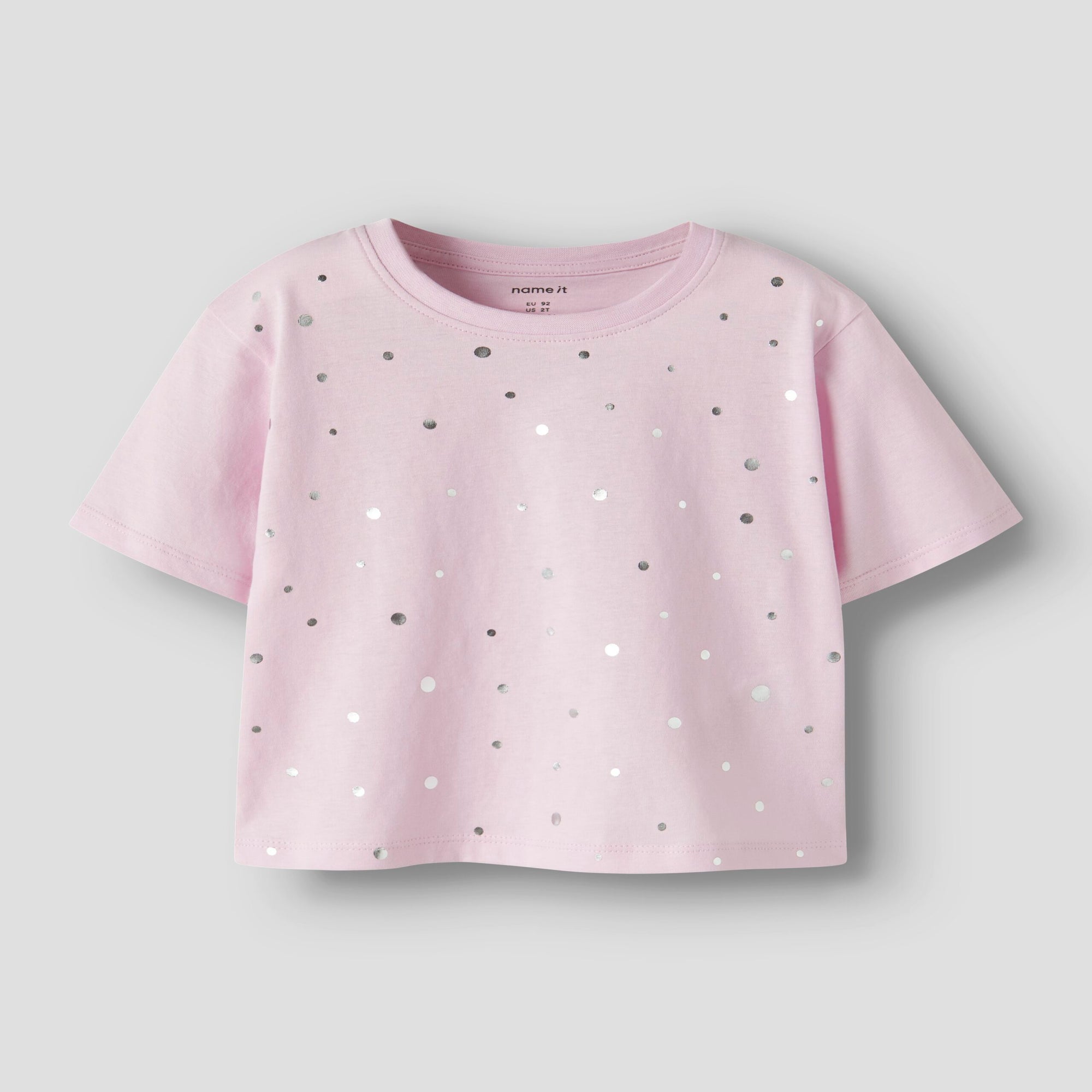 name it T-shirt bimba manica corta 13254728 NMFFINA rosa