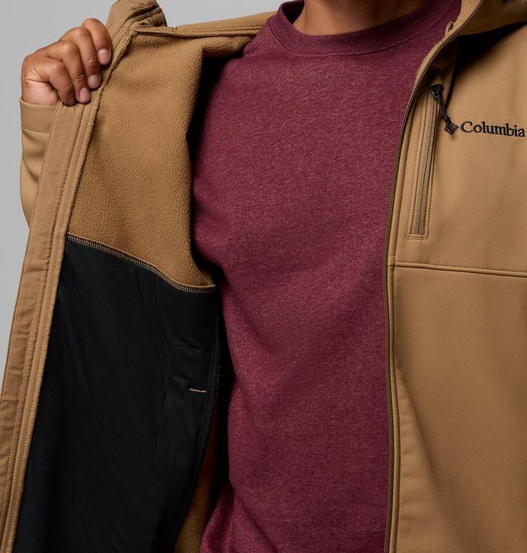Columbia Giacca softshell da hiking con cappuccio Ascender™ II da uomo 2090454 257 beige