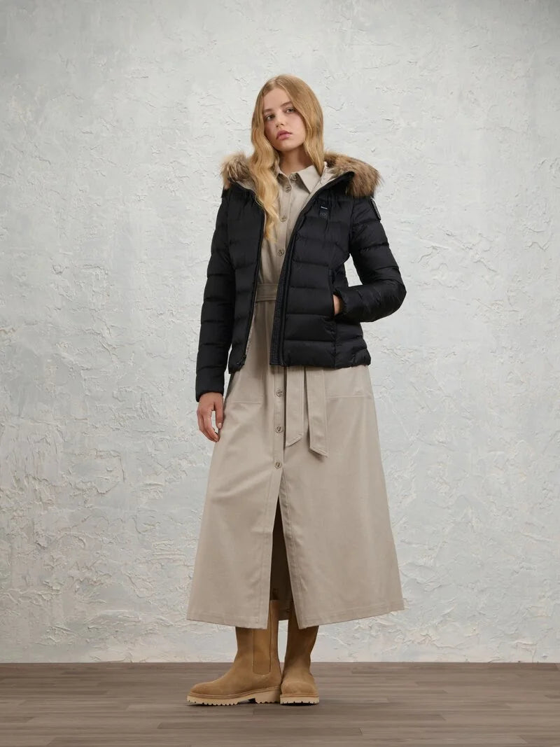 Blauer Arcadia 26WBLDC03038-006047 999 Donna Nero - Piumino