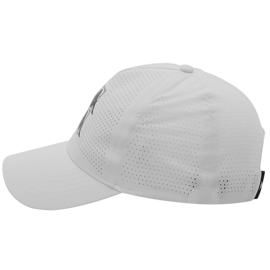 Kappa cappello unisex traforato regolabile Kombat Padel Chisted 331E2PW 870 bianco sporco 2