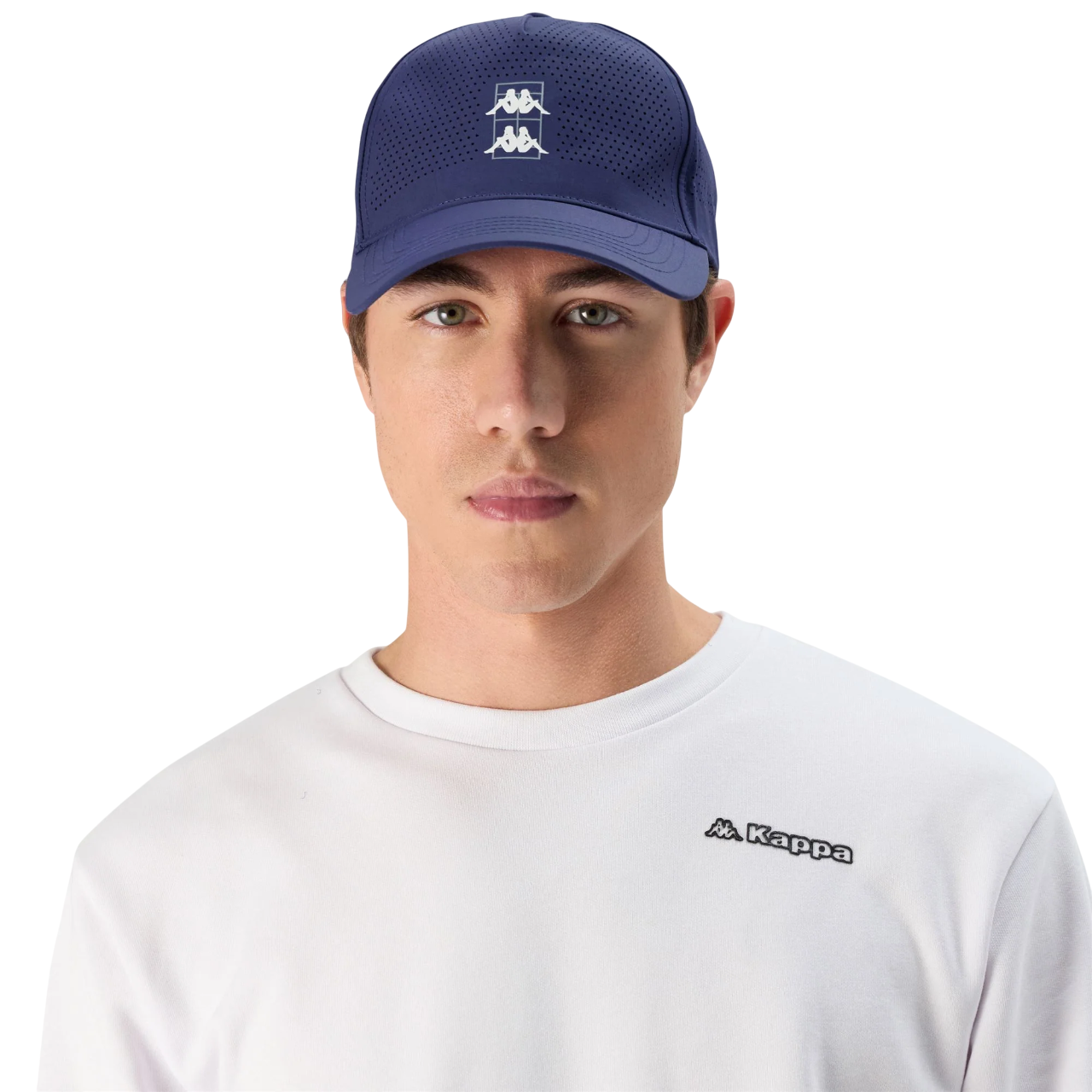 Kappa cappello unisex traforato regolabile Kombat Padel Chisted 331E2PW B07 blu