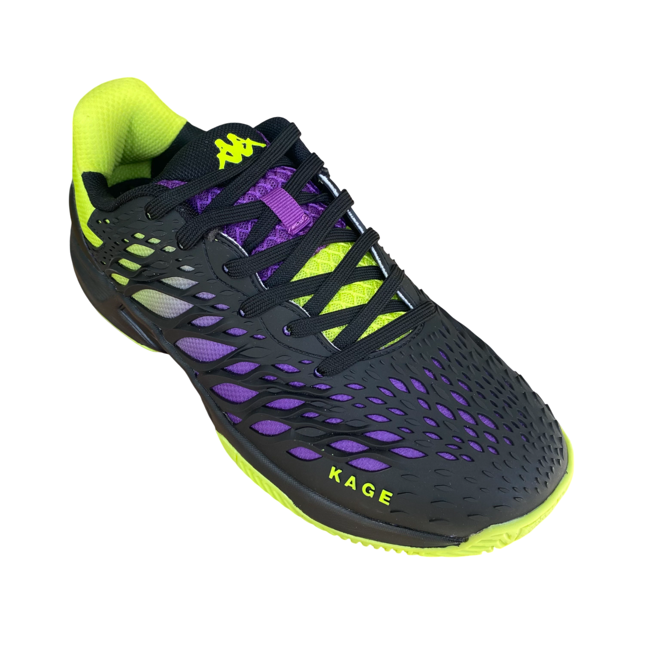 Kappa scarpa da padel da uomo KAGE 2 321V3YW A0A verde lime-viola