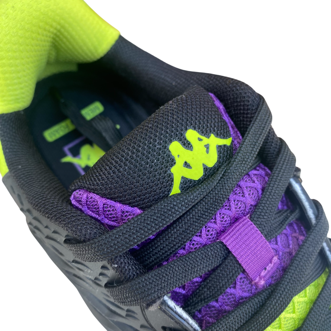 Kappa scarpa da padel da uomo KAGE 2 321V3YW A0A verde lime-viola