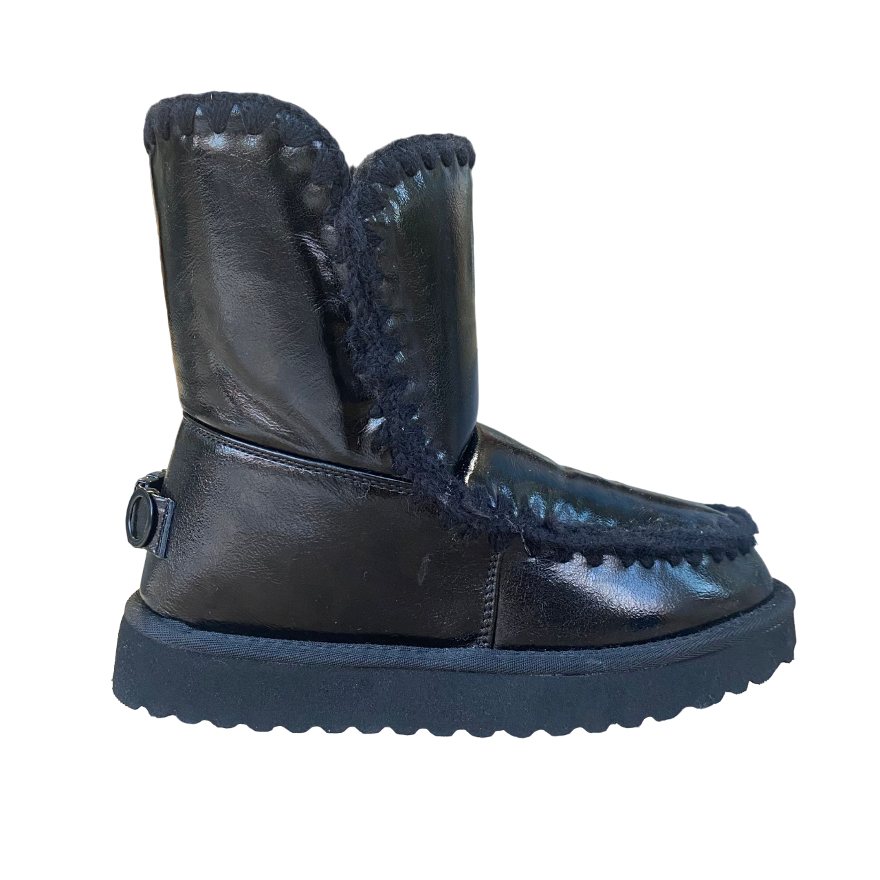 Kejo stivaletto da donna laminato KJ7103SD 03205 nero