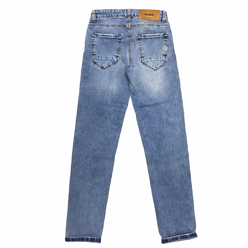 Klixs pantalone jeans da uomo Mike 01154LJ blu chiaro