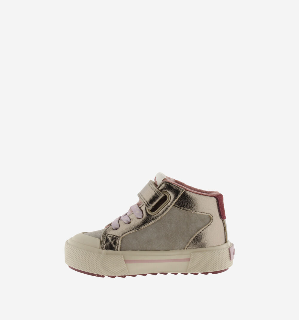 Victoria scarpa sneakers bimba con laccio elastico e velcro Tribu 1065203 beige
