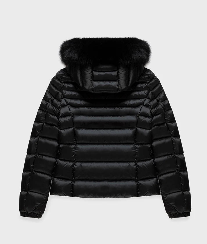 RefrigiWear MEAD FUR JACKET W97618 G06000 Donna Nero - Piumino