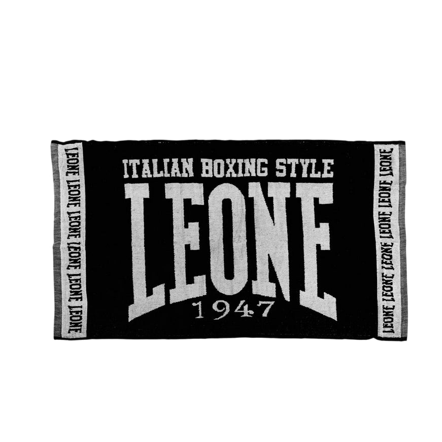 LEONE Asciugamano in spugna da Ring AC914 nero