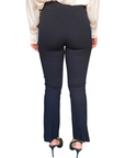 Laura Biagiotti pantalone con fondo largo da donna Romina LB251UNI nero