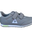 Le Coq Sportif scarpa da bambono con strappo in nylon Racerone 1610428 titanio