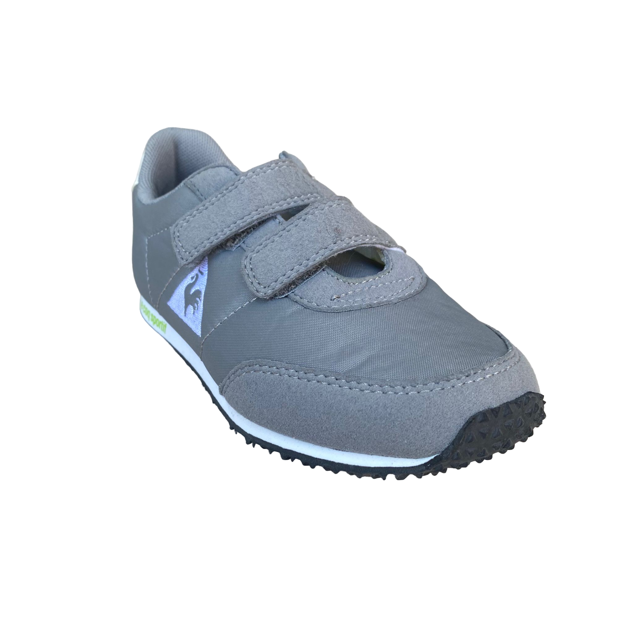 Le Coq Sportif scarpa da bambono con strappo in nylon Racerone 1610428 titanio