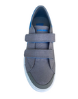 Le Coq Sportif scarpa in tela da bambino con strappo Saint Gaetan 1610542 grigio