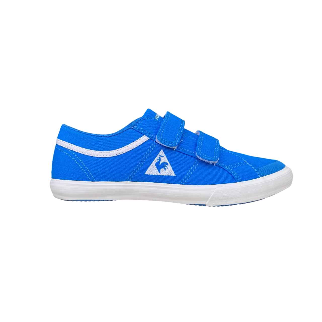 Le Coq Sportif scarpa da bambino in tela con lo strappo Saint Gaetan 1710122 azzurro