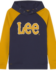 Lee Kids Felpa con cappuccio con cappuccio Kansas LEE0053-368 pepita-oro