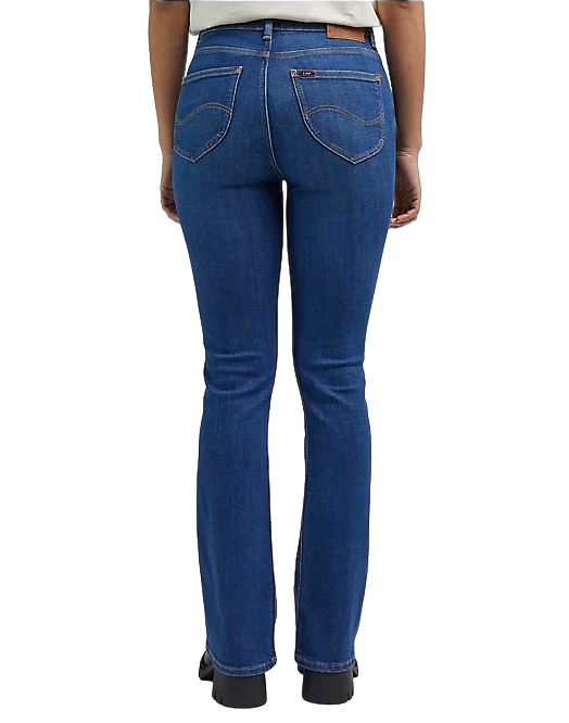 Lee Pantalone in jeans a zampa da donna Breese 112341971 azzurro