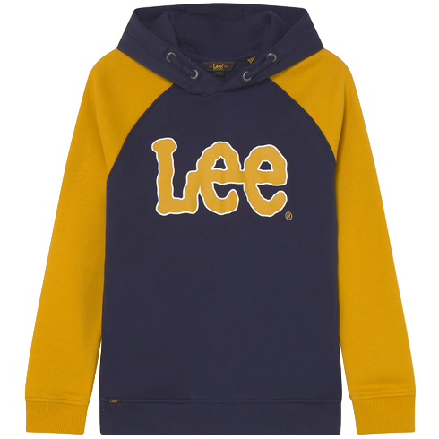 Lee Kids Felpa con cappuccio con cappuccio Kansas LEE0053-368 pepita-oro