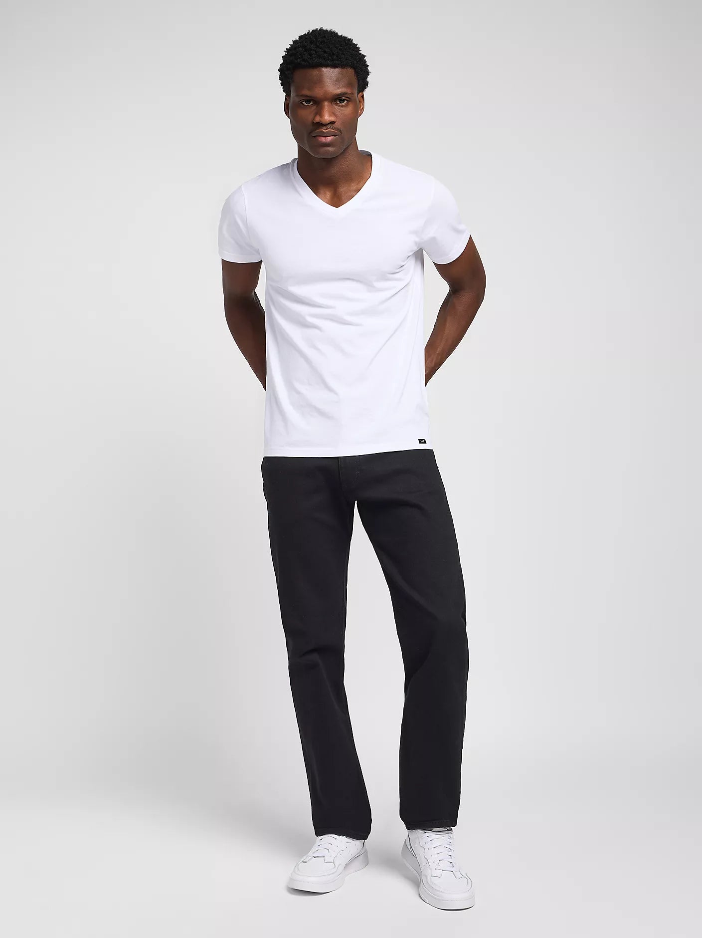 Lee Pantalone Jeans Uomo Slim Fit MVP 112378940 Nero completo