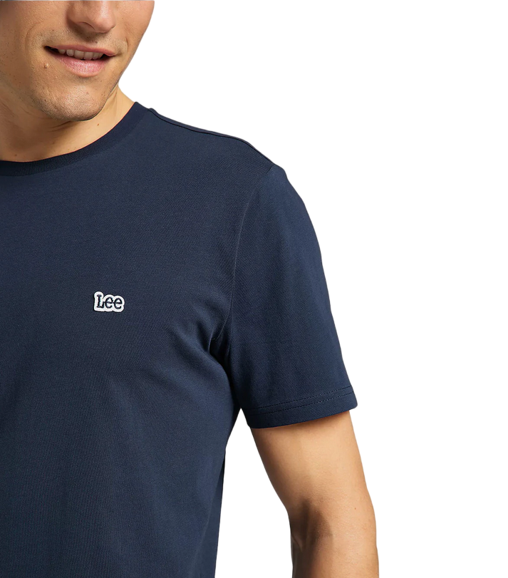 Lee maglietta manica corta da uomo Pacth Logo L60UFQ35 blu