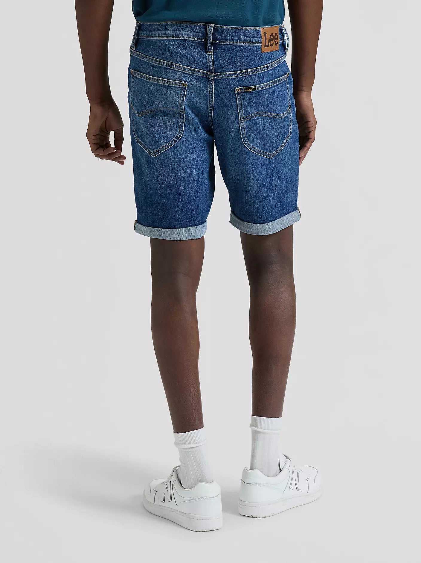 Lee pantaloncino in jeans da uomo Rider Slim 112376385 Bundy