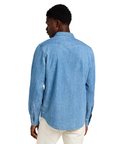 Lee camicia manica lunga in jeans Western 112349983 blu medio