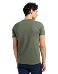 Lee maglietta manica corta da uomo Pacth Logo 112341715 verde oliva