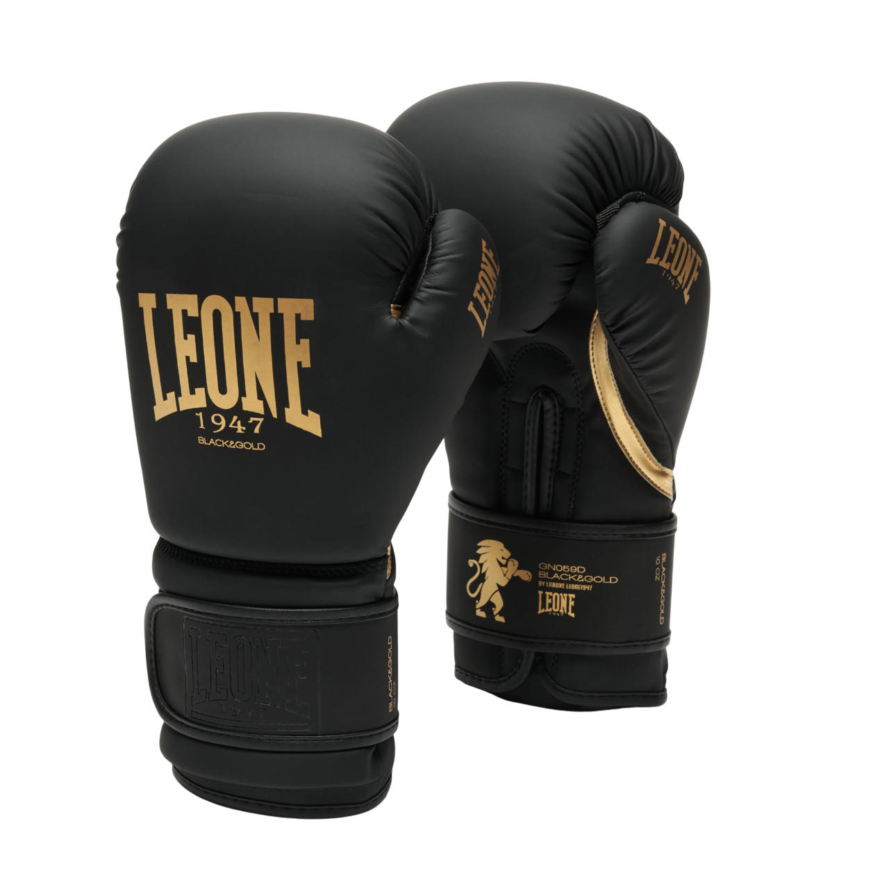 Leone Guantone da Boxe Black-Gold GN059D 10oz nero-oro