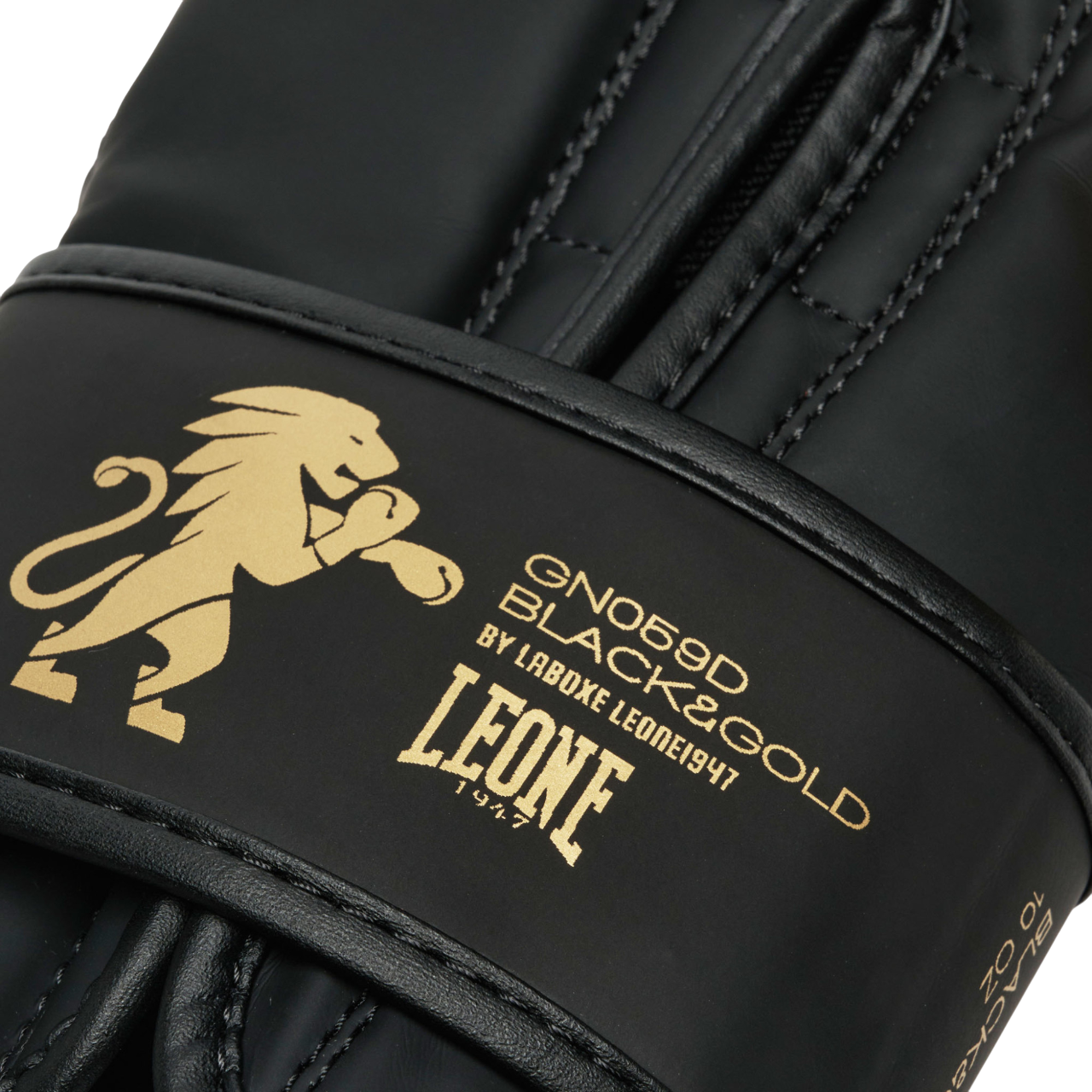 Leone Guantone da Boxe Black-Gold GN059D 10oz nero-oro