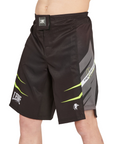 Leone Pantaloncino da MMA Revo AB957F nero-fluo