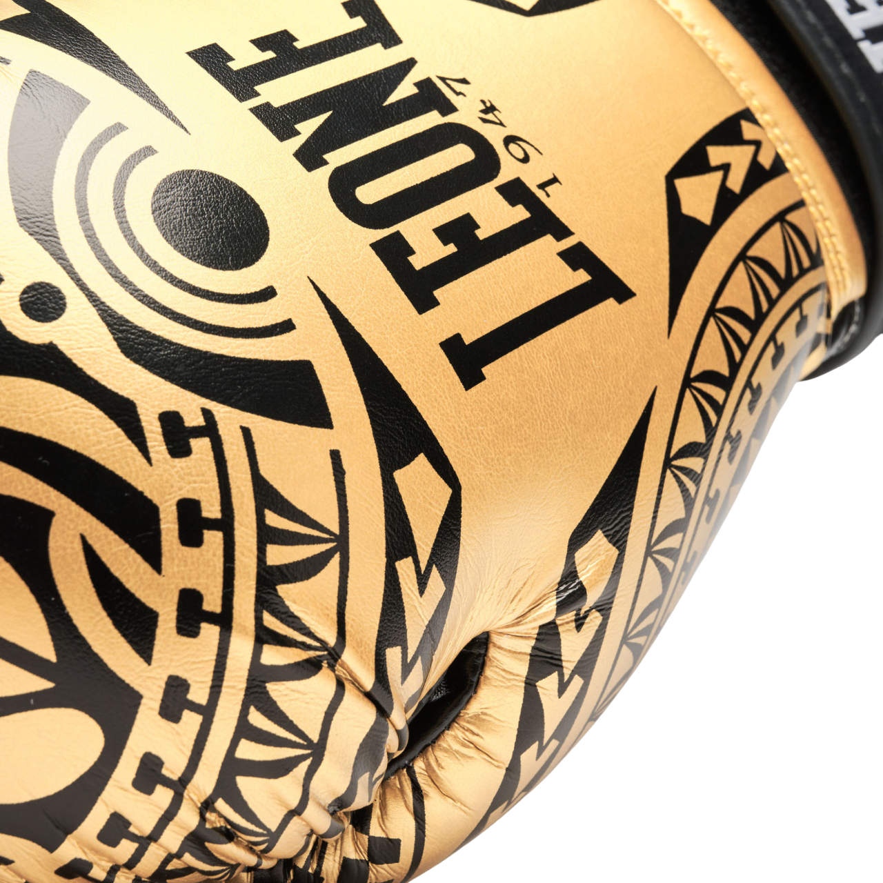 Leone 1947 Guanti Boxe Haka GN329 Oro | Guanti protezione uomo donna comfort allenamento logo