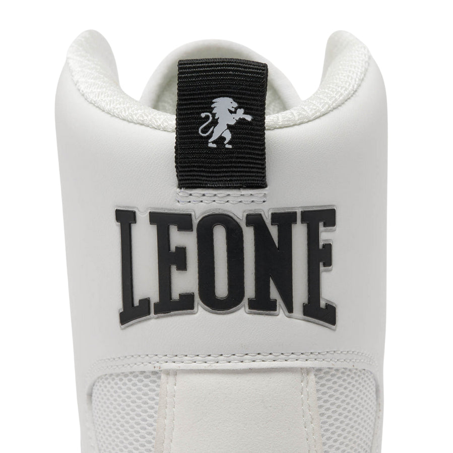 Leone 1947 Stivaletti Premium CL110 Bianco – Scarpe da Boxe Unisex, Comfort e Stabilità - logo 1 