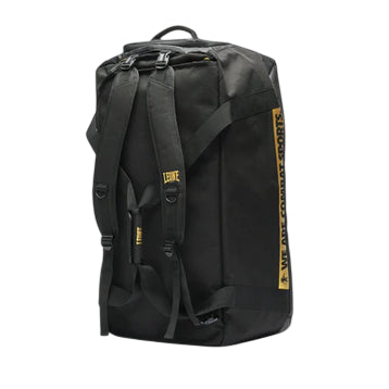 Leone Borsa XXL DNA AC959 Nero-Oro – Capacità 100L per Atleti Professionisti spallacci