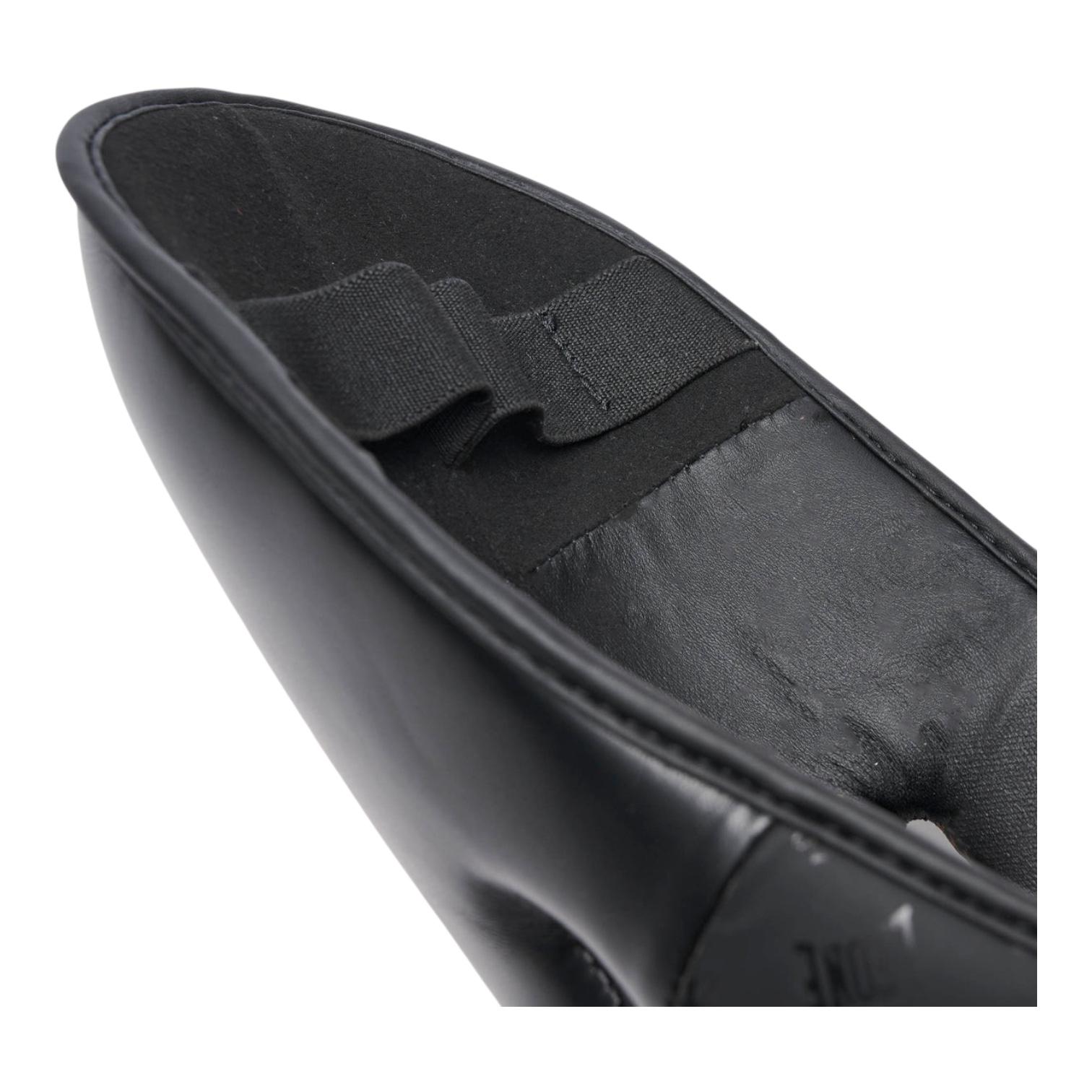 Leone Calzari DNA CL166 Nero vista particolare elastico