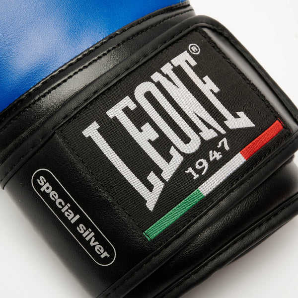 Leone Guanti Boxe Thunder GN383 Blu 10oz – Guanti unisex, protezione boxe, allenamento, imbottitura tecnica 8