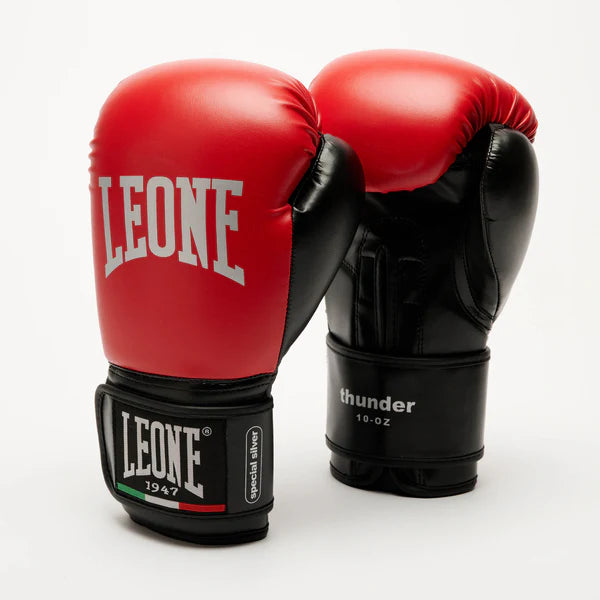 Leone Guantone BOXE THUNDER GN383 10oz rosso 1