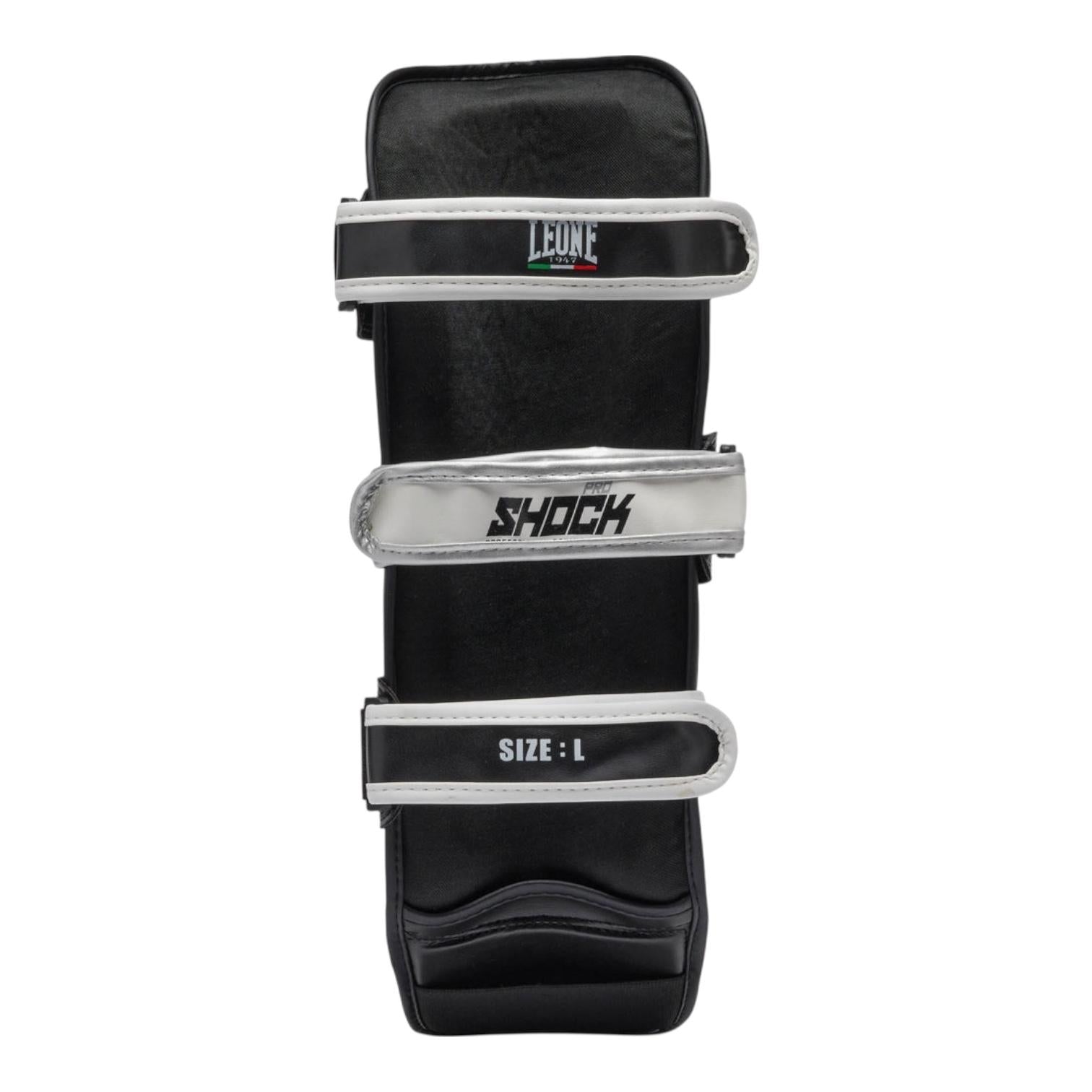 Leone Paratibia Shock Pro PT108 Nero vista dietro