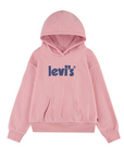 Levi's Felpa da ragazza con cappuccio 3EF958 4EF958 ACS rosa nuziale
