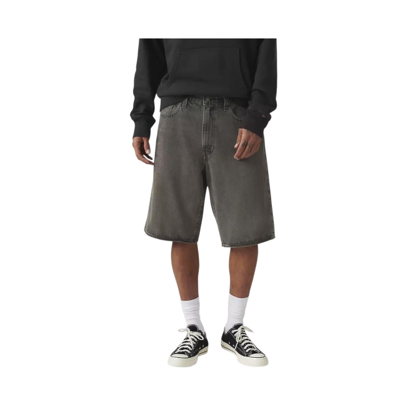 Levi's 478™ Baggy Shorts da uomo 001JM0000 Overnight Bag Shorts-Nero