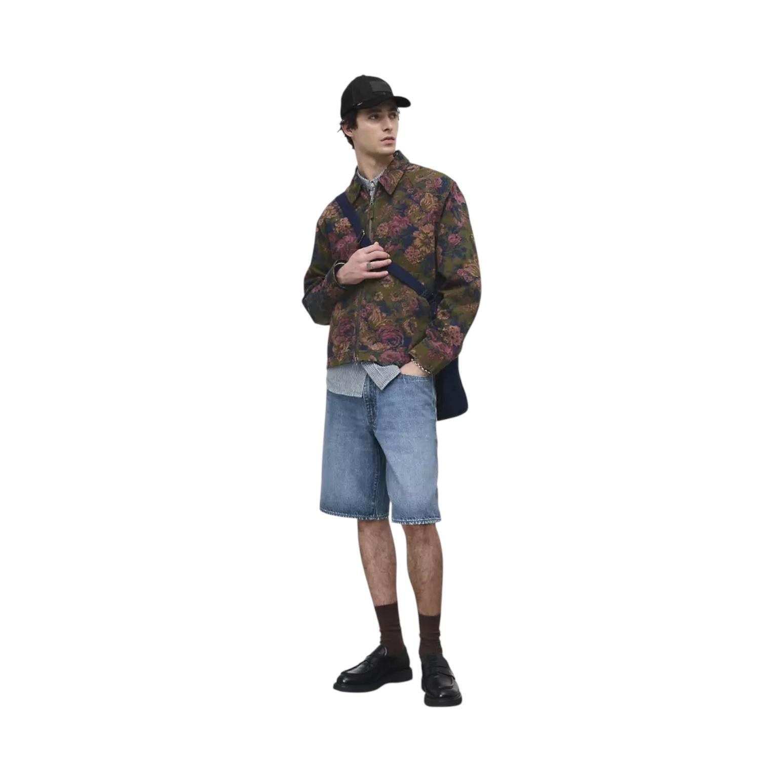 Levi's 478™ Baggy Shorts da uomo 001JM0005 My Frequency-Blu