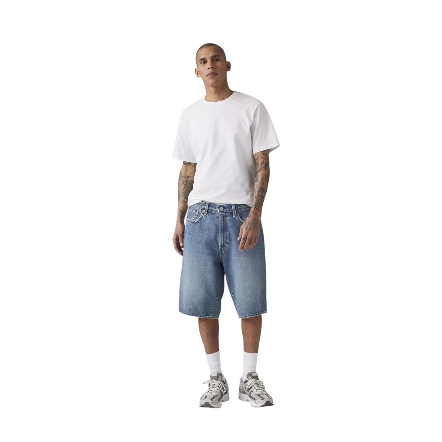 Levi's 478™ Baggy Shorts da uomo 001JM0005 My Frequency-Blu