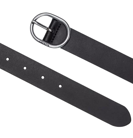 Levi’s Cintura Hermosilla 374600092 Nero – Cintura Donna in Vera Pelle, Stile Essenziale e Durata Garantita - dettaglio 