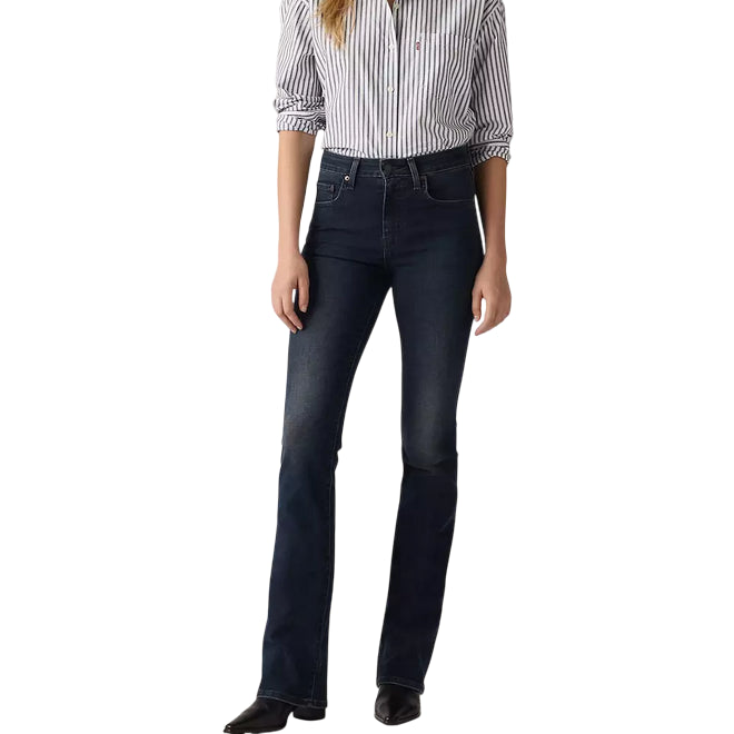 Levi’s Jeans Donna 725 High Rise Bootcut 187590233 Blu – Vita Altissima, Gamba Bootcut, Comfort Modelling, Stile Iconico
