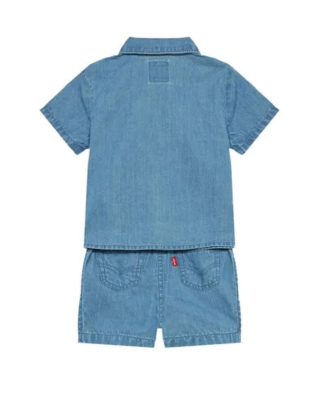 Levi's Kids Completo Jeans Bimbo Blu Chiaro - 6EP623 L4S