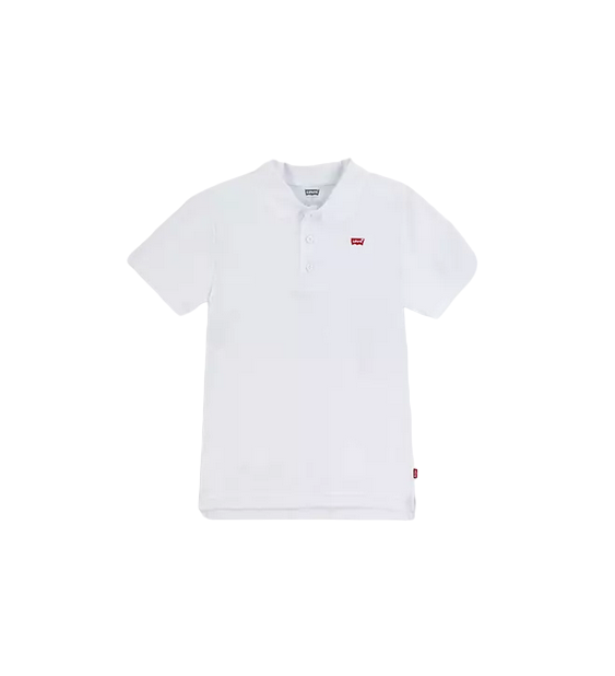 Levi's Kids polo manica corta da ragazzi EA893-W3B bianco