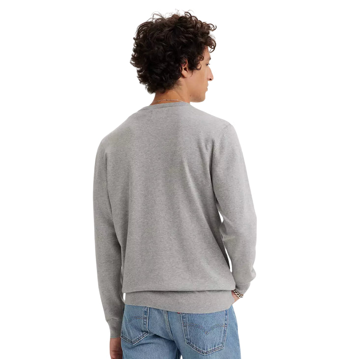 Levi’s – Maglia Uomo Housemark Leggera A72070000 Grigio | Cotone Light, Logo Iconico, Comfort Casual Everyday - retro
