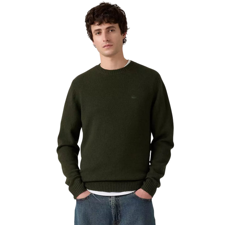 Levi’s – Maglia Uomo Original Housemark A43200025 Verde | Cotone Premium, Logo Iconico, Comfort Casual 