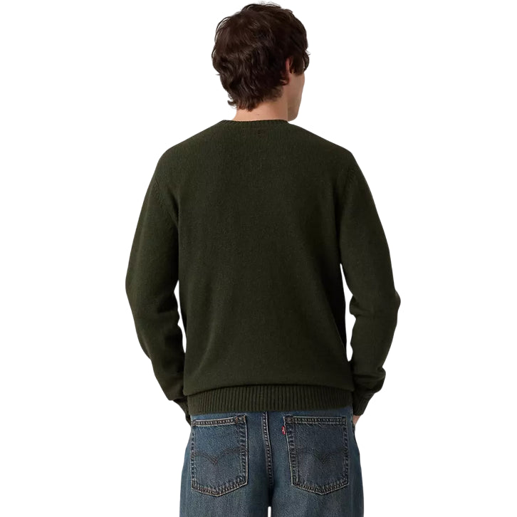 Levi’s – Maglia Uomo Original Housemark A43200025 Verde | Cotone Premium, Logo Iconico, Comfort Casual - retro