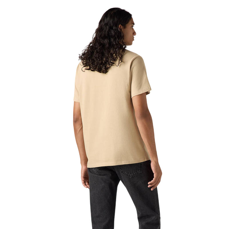 Levi's Maglietta manica corta girocollo da uomo Original Little Logo 566050261 sabbia