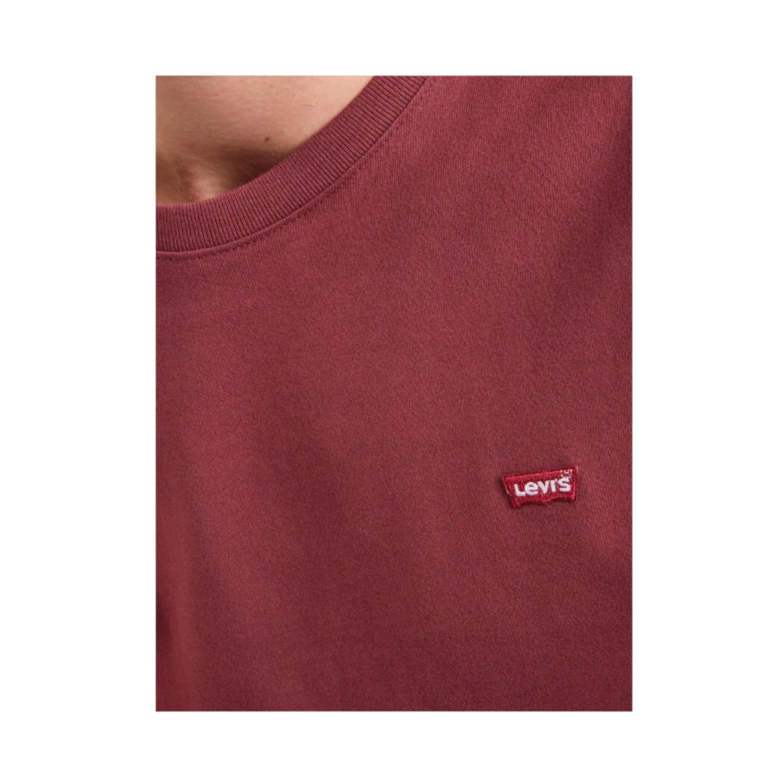Levi's T-shirt Uomo Housemark Original Little Logo 566050308 Mattone
