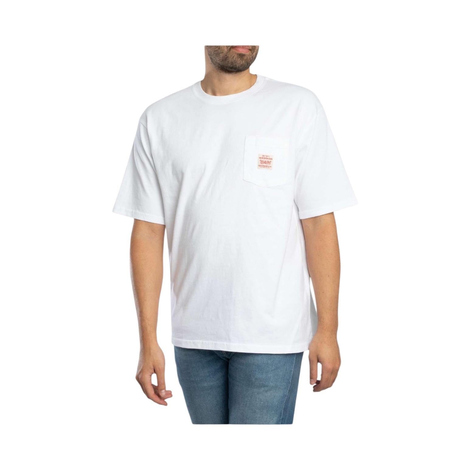 Levi's T-shirt uomo Workwear A58500005 bianco
