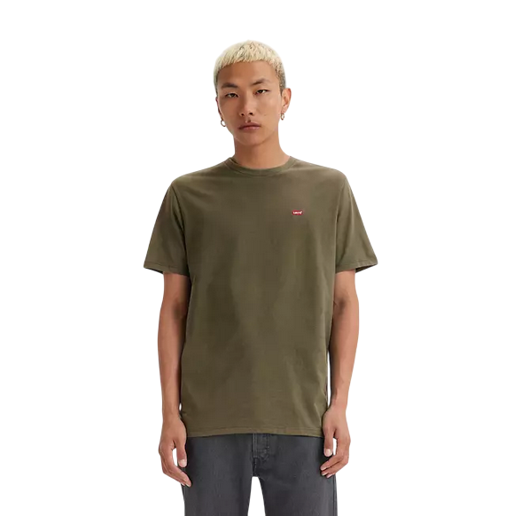 Levi's maglietta manica corta da uomo Housemark Original Little Logo 566050021 verde